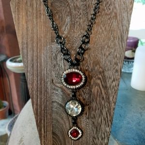 Reversible adjustable necklace